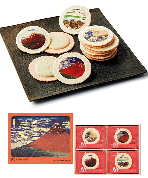 ＜志ま秀＞冨嶽三十六景 凱風快晴 えびチーズサンドの画像