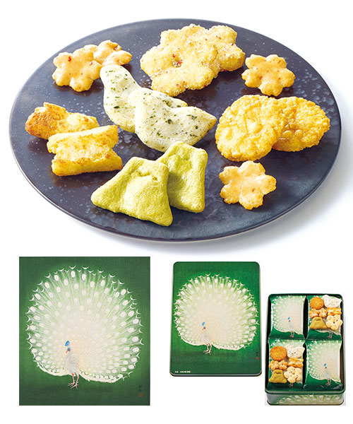 ＜麻布十番・あげもち屋＞孔雀花吹き寄せの画像