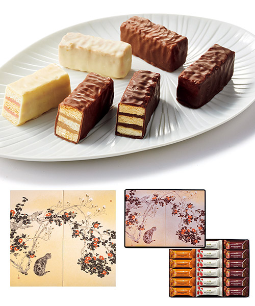 ＜メリーチョコレート＞椿 ミルフィーユの画像