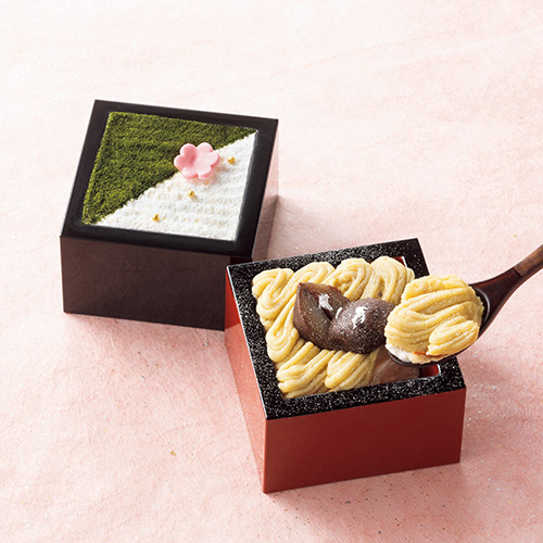 ＜信州 里の菓工房＞モンブランとモンブラン抹茶ティラミス詰合せの画像