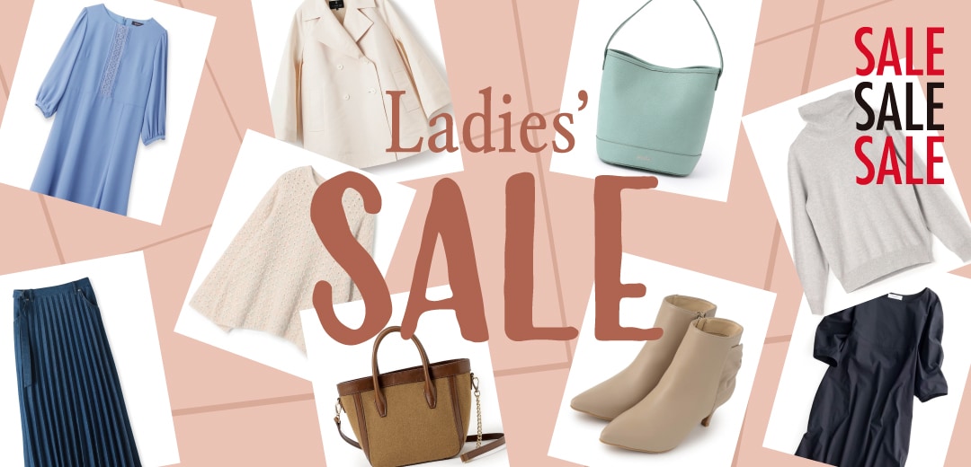 三越伊勢丹オンラインストアレディース セールのメインビジュアル