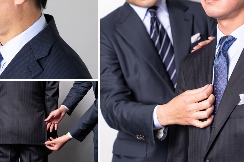 プロが解説！スーツの着こなし【基本編】｜ポイントは「縦寸・横寸」のフィッティンのメインビジュアル