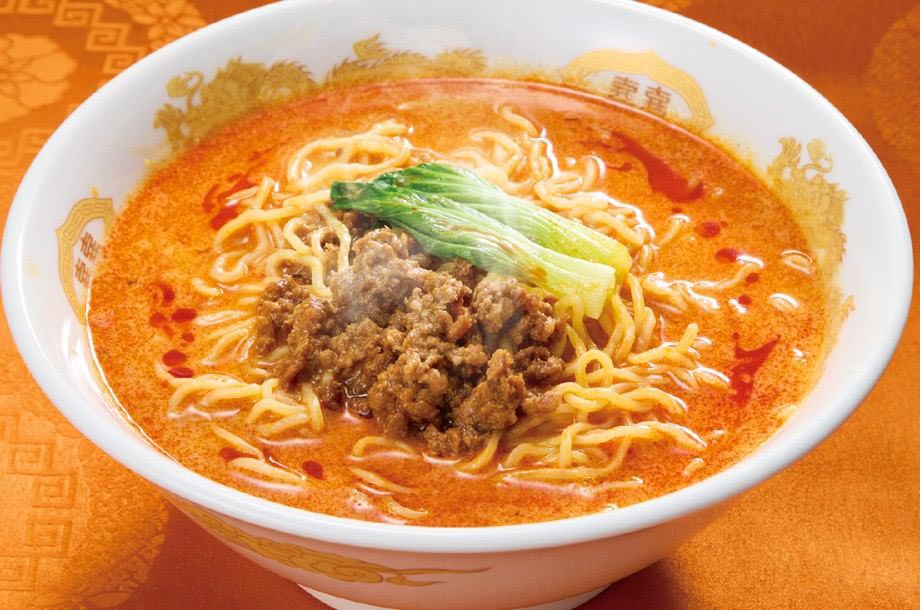 具付き中華麺の画像