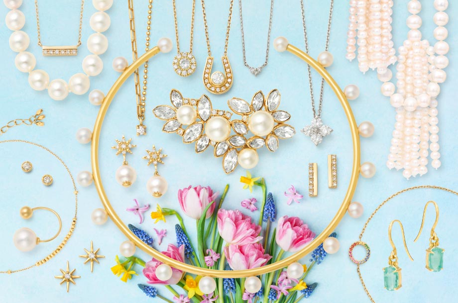 ハレの日を華やかに彩る！ 春のオケージョンジュエリーのメインビジュアル