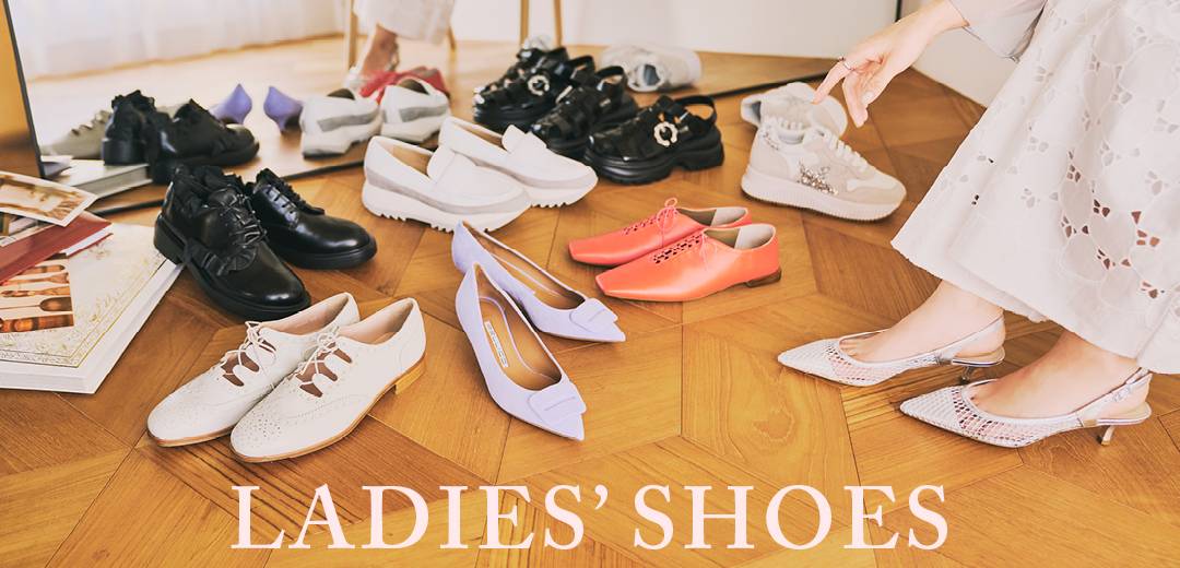 2026春夏レディースシューズコレクションのメインビジュアル