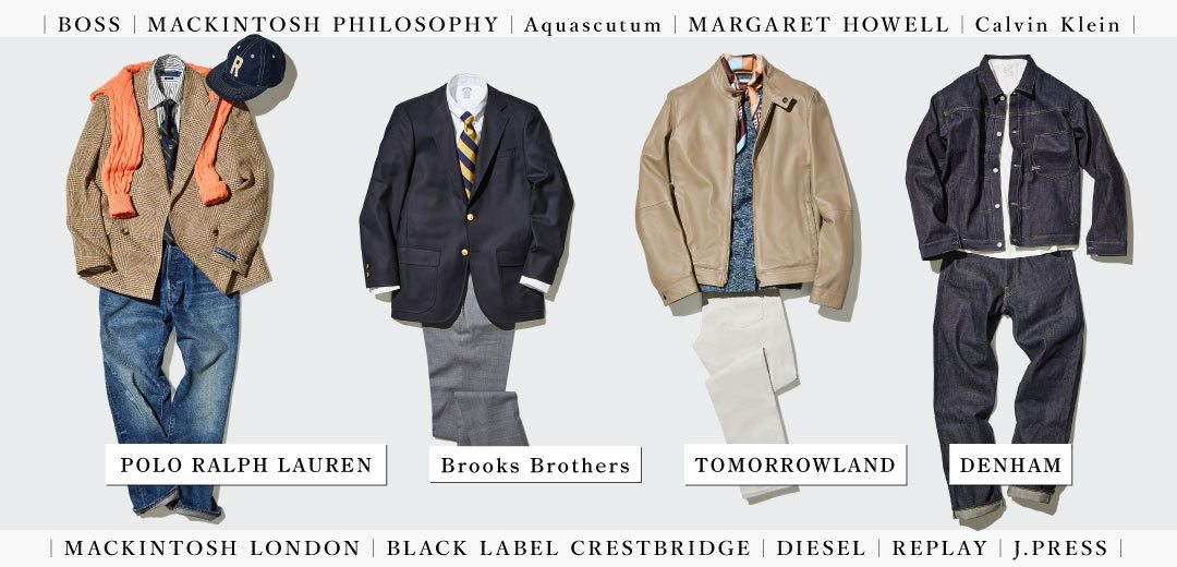 MEN’S AUTHENTIC＆CONTEMPORARYのメインビジュアル