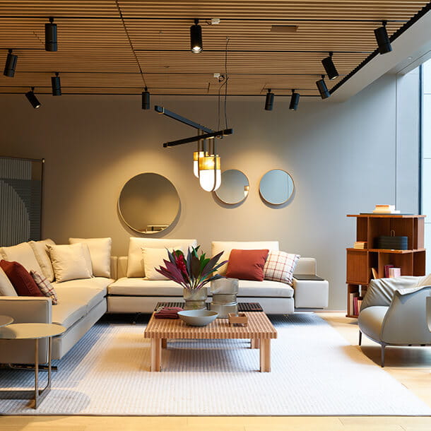 ＜ポルトローナ・フラウ＞ Poltrona Frau Tokyo Aoyamaショールームのイメージ画像
