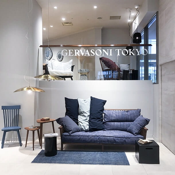 ＜ジェルバゾーニ＞ GERVASONI TOKYOショールームのイメージ画像