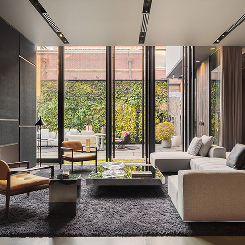 ＜ミノッティ＞Minotti AOYAMAのショールーム画像