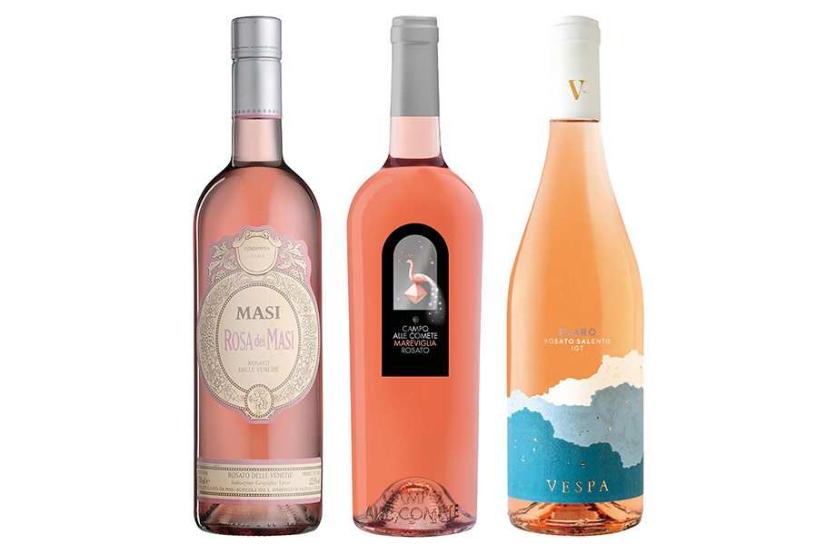 春を彩るイタリアのロゼワイン3本セットの画像
