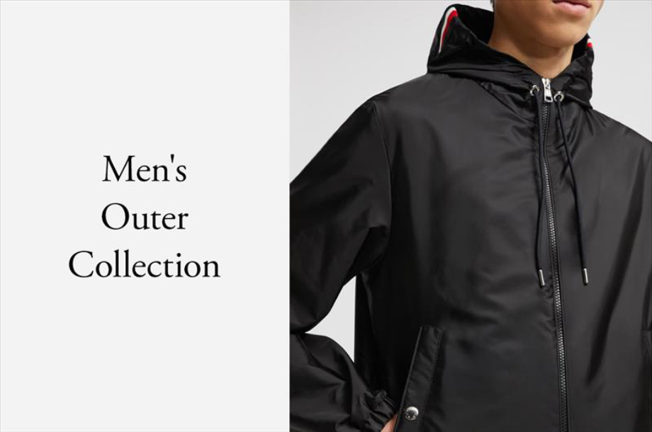 メンズアウターコレクションのメインビジュアル