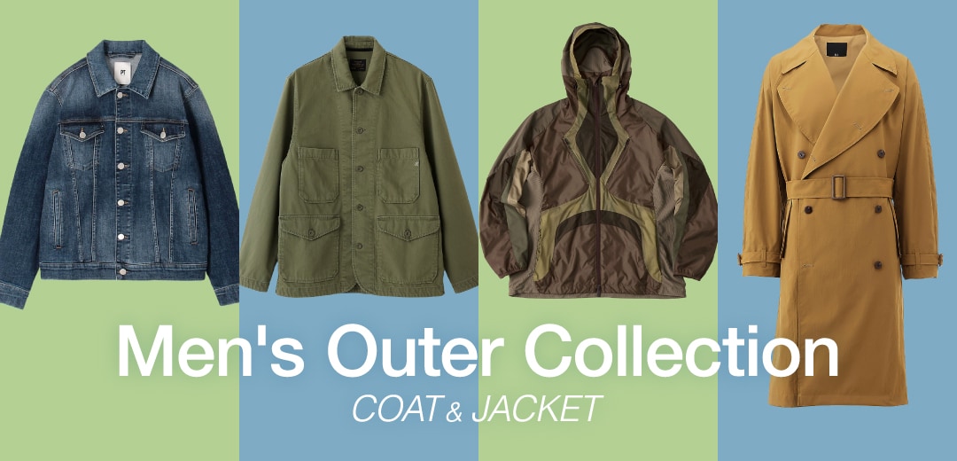 2026年春夏 トレンド メンズコート・アウター特集のメインビジュアル