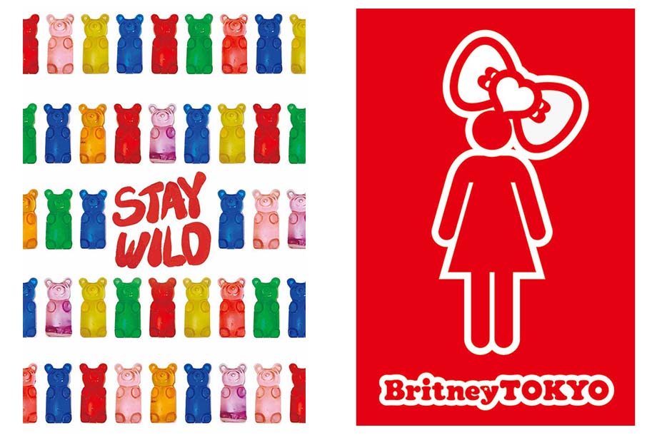 Britney TOKYO Art Exhibition Stay Wild！_MI Wメンバー限定ノベルティの画像