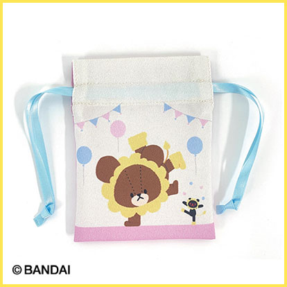 ＃くまフェス in 銀座三越 2025｜銀座三越の画像_豆巾着(ライオンジャッキー)