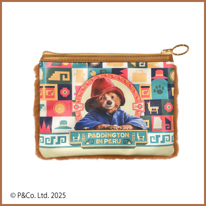 ＃くまフェス in 銀座三越 2025｜銀座三越の画像_PADDINGTON IN PERU もこもこポーチ