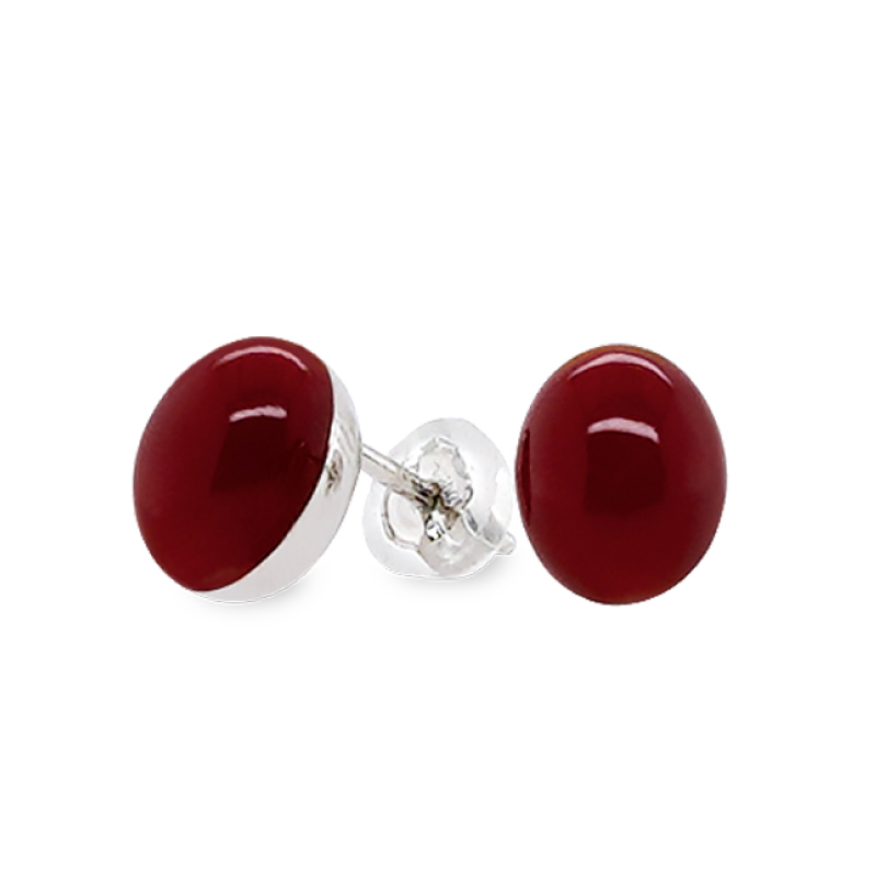 PEARL ＆ CORAL EXHIBITION ～海のキセキ～_＜カワムラ＞ザ・カボションピアスの画像