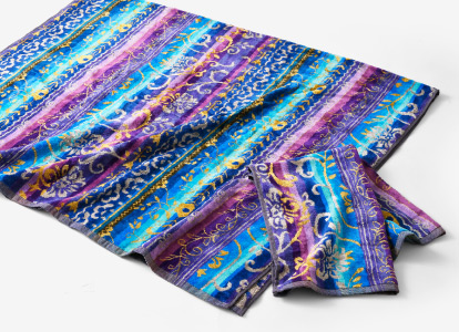 オータムリビングバザール_＜カラカラタオル＞インテリアタオル・フェイスタオル2枚セットの画像