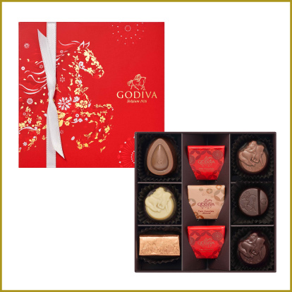 日本橋三越の迎春_＜ゴディバ＞ゴディバ ニューイヤー コレクション アソートメントの画像