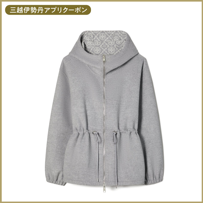 エムアイカード×GINZA WEEK 2025_Tモノグラム リバーシブル ジャカード アノラックの画像