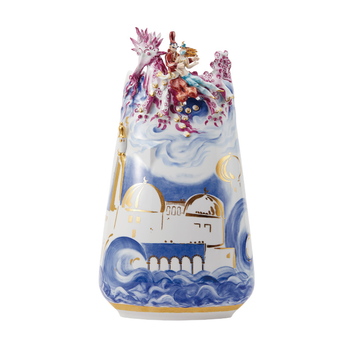 シ*ナ様 アイリッシュドレスデン 【ビエナワルツ・ウィンナワルツ】 マイセン展～ハインツ・ヴェルナー教授が描いたメルヘンの世界