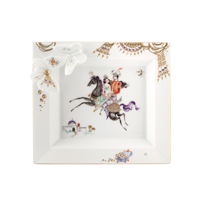 新品未使用☆マイセン☆ガーデンオブベルーナ マイセン ガーデンオヴベルナー サーヴィスプレート32cm 70A130/37478