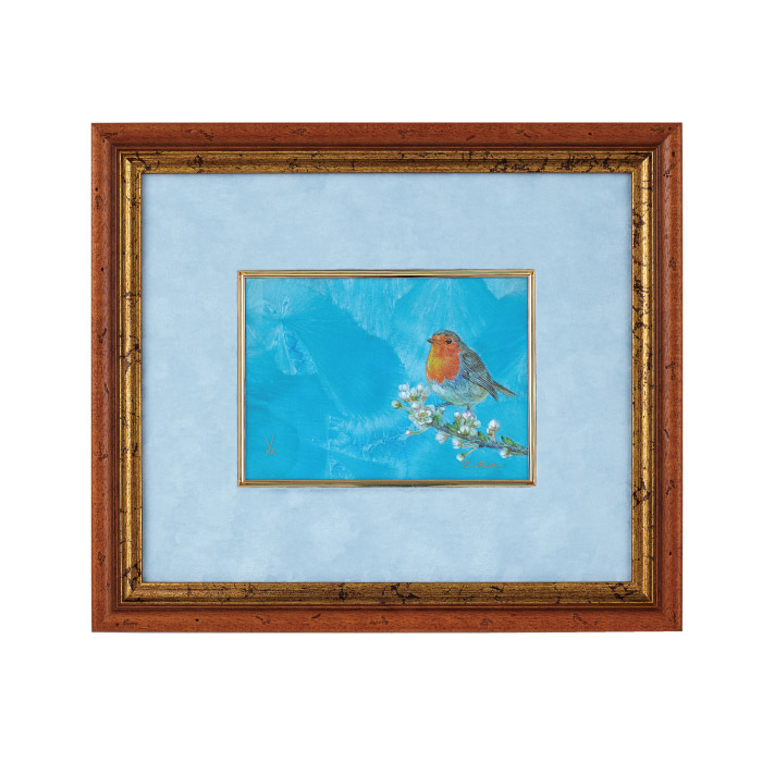 直筆！マイセンを代表する絵付師　ハインツ・ヴェルナー「ダンサー」 直筆画 額装品 マイセン マイセン ハインツ・ヴェルナー 直筆画 オイルチョーク 魔法