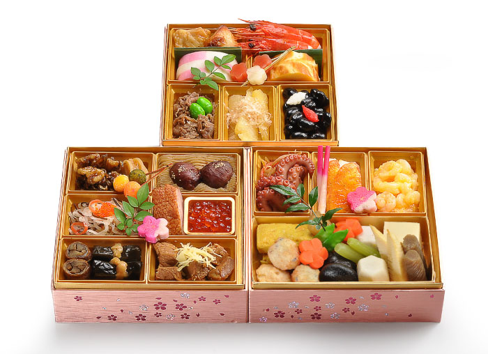 大歳の市_＜神田明神下みやび＞「江戸の虹」参段重の画像