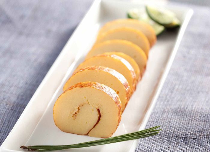 大歳の市_＜竹徳かまぼこ＞本造り伊達巻の画像