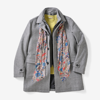 SALE メンズ＆レディースウインターファッションバザール_イタリア製コート・セーターの画像