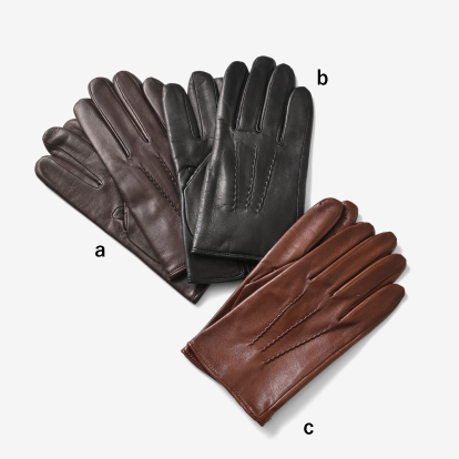 SALE メンズ＆レディースウインターファッションバザール_イタリア製革手袋の画像