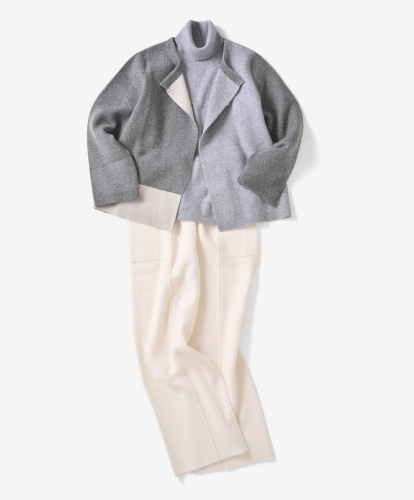 SALE メンズ＆レディースウインターファッションバザール_カシミヤジャケット・セーター・パンツの画像