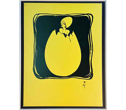 三越アンティーク＆ビンテージ_＜Eureka(エウレカ)＞ ルネ・グリュオ ビンテージポスターの画像