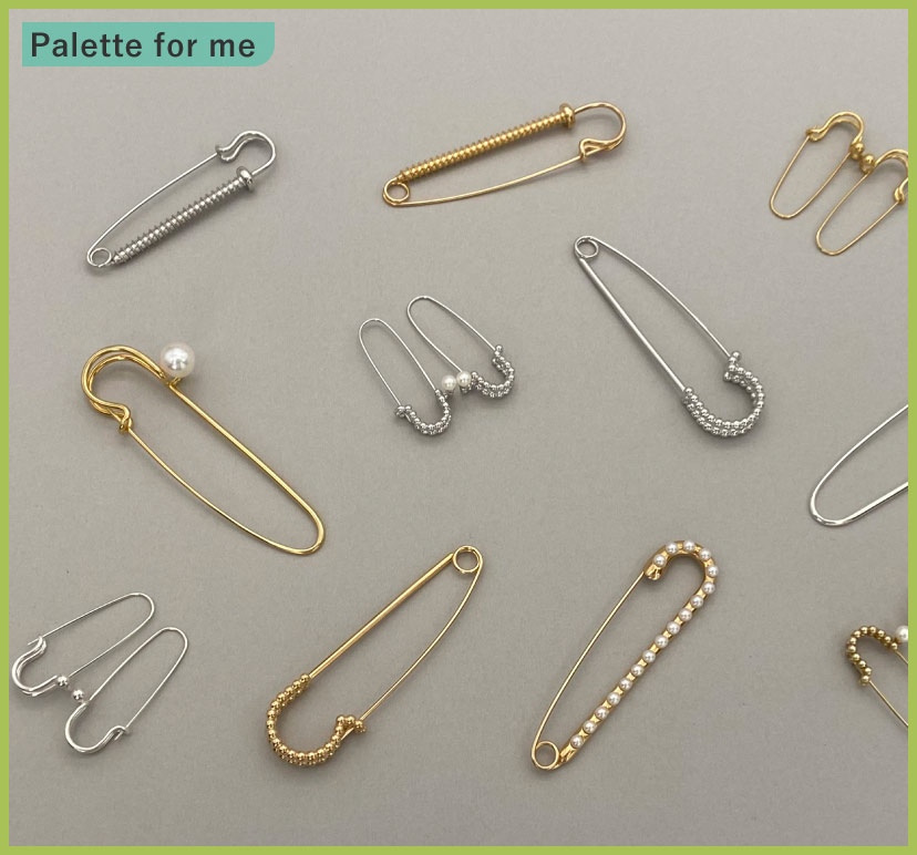 Meet Your Craft in GINZA_＜MOMOKO KUMAI＞キルトピン_キルトピンピアスの画像