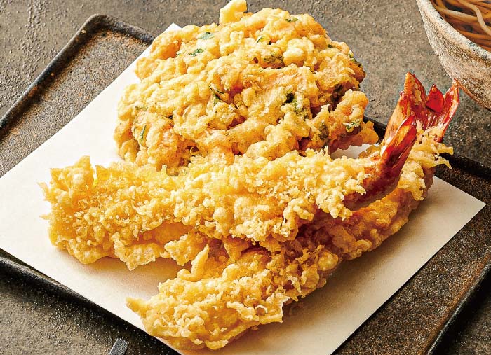 ＜天一＞ ホタテ小海老かき揚げの画像