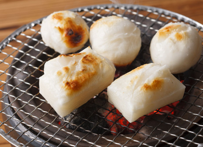 ＜越後 岩船家＞ 〆張もち「吟撰物語」白餅の画像