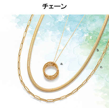 アクセサリー＆ジュエリーバザール_チェーンの画像