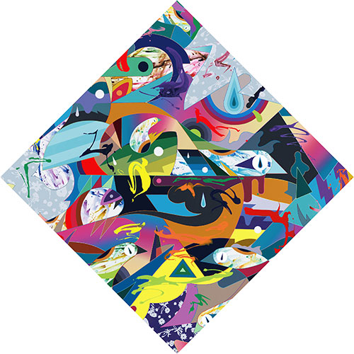Contemporary Art × ISETAN ～松山 智一：版画-新作版画特別展示-特集～