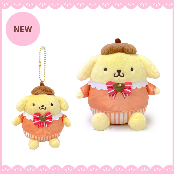 HELLO KITTY’ S SWEETS MARKET_ポムポムプリンぬいぐるみS・マスコットの画像
