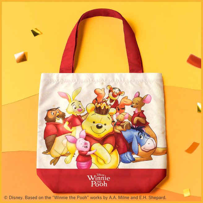 「くまのプーさん」原作デビュー100 周年 DISNEY WINNIE THE POOH FESTIVAL in 銀座三越_＜Disney SWEETS COLLECTION by 東京ばな奈＞くまのプーさん/エコバッグの画像
