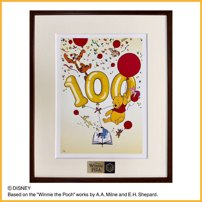 「くまのプーさん」原作デビュー100 周年 DISNEY WINNIE THE POOH FESTIVAL in 銀座三越_100th Anniversary with Red Balloonsの画像