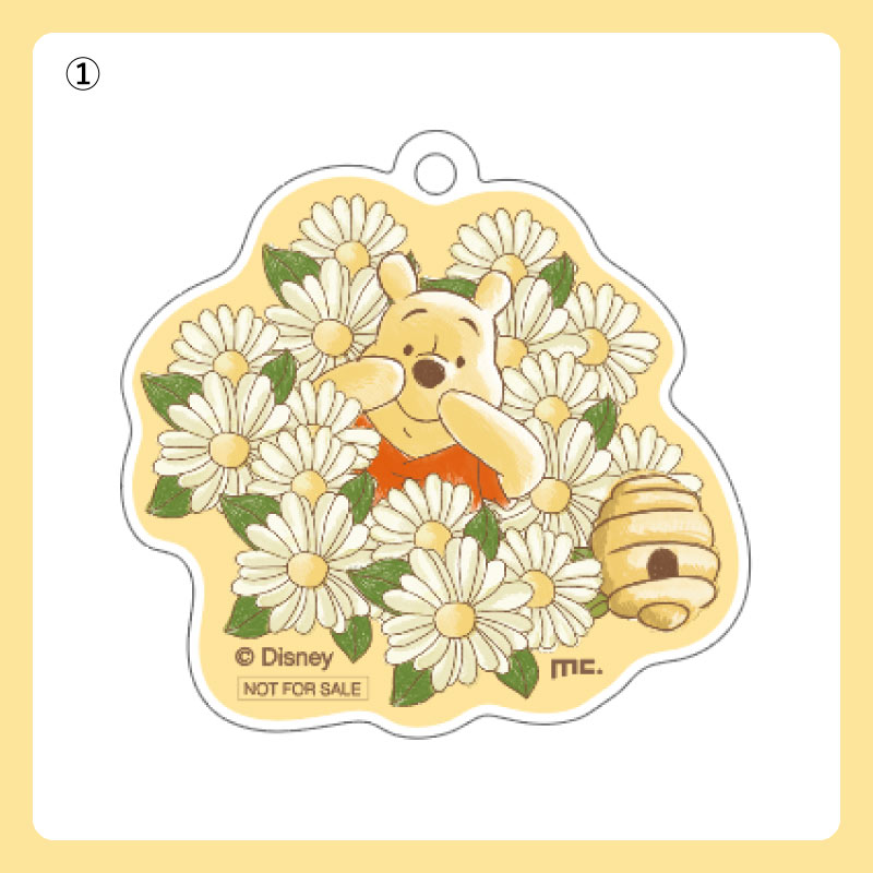 「くまのプーさん」原作デビュー100 周年 DISNEY WINNIE THE POOH FESTIVAL in 銀座三越_「エムアイカード プラス・エムアイカード ベーシック」会員さま限定特典_三越伊勢丹限定 アクリルキーホルダーの画像