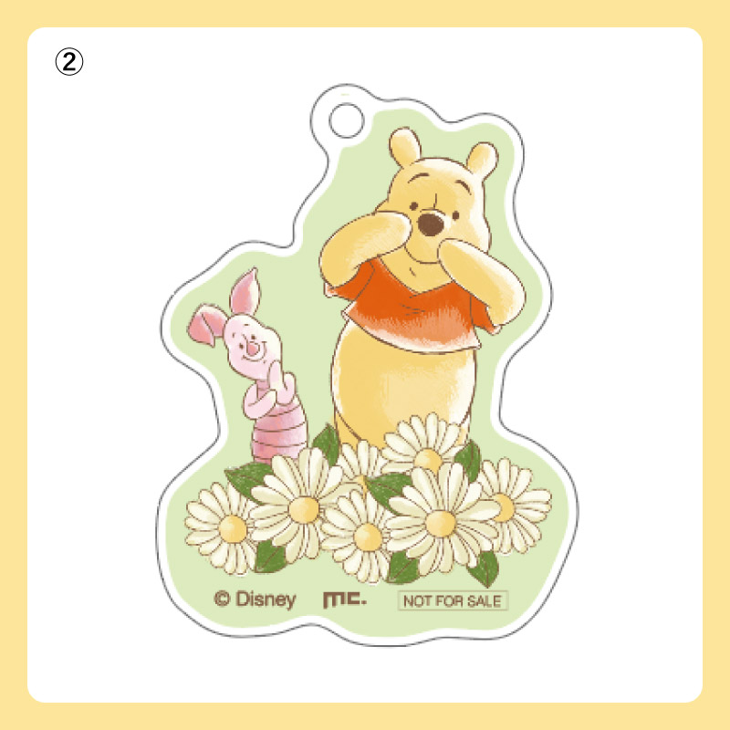 「くまのプーさん」原作デビュー100 周年 DISNEY WINNIE THE POOH FESTIVAL in 銀座三越_「ディズニー★JCBカード」会員さま限定特典_三越伊勢丹限定 アクリルキーホルダーの画像